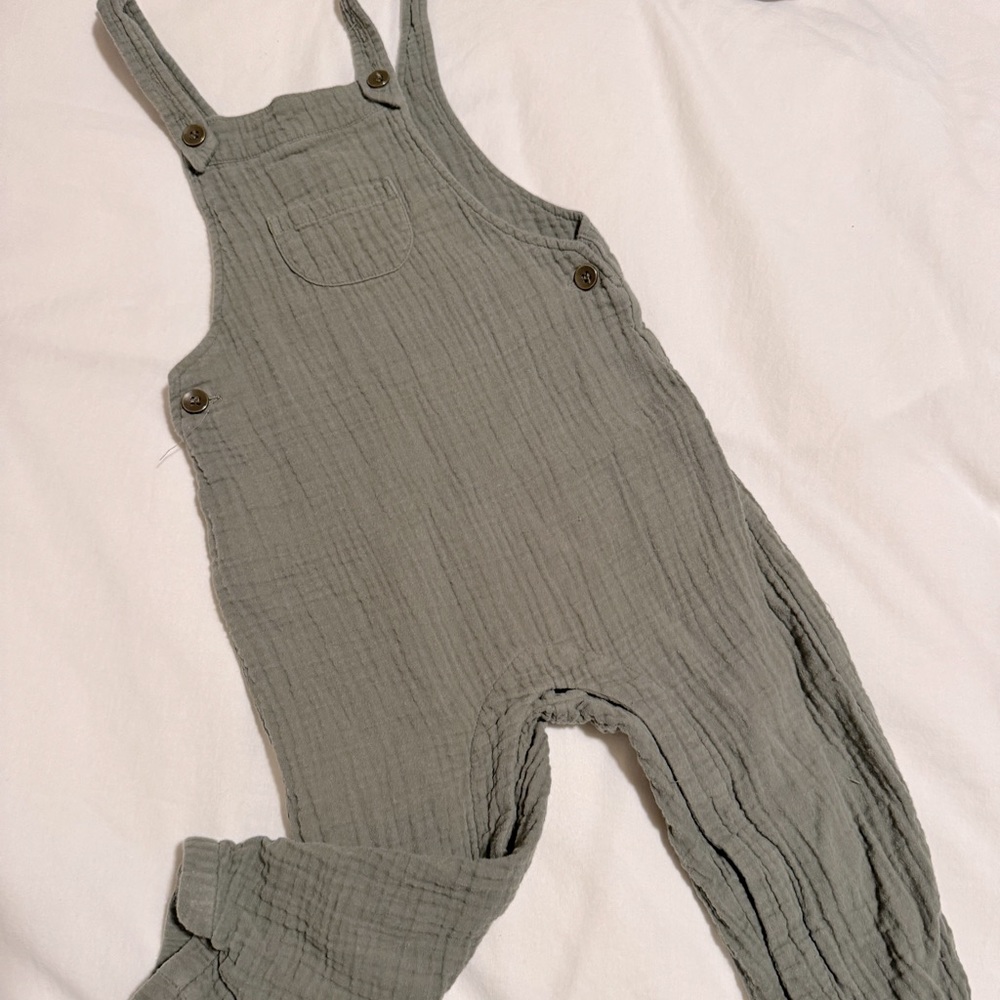 Rylee & Cru Green romper 2-3T